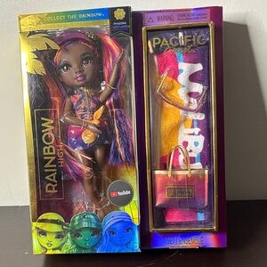 Rainbow High Pacific Coast Doll with Colorful Hair and Accessories